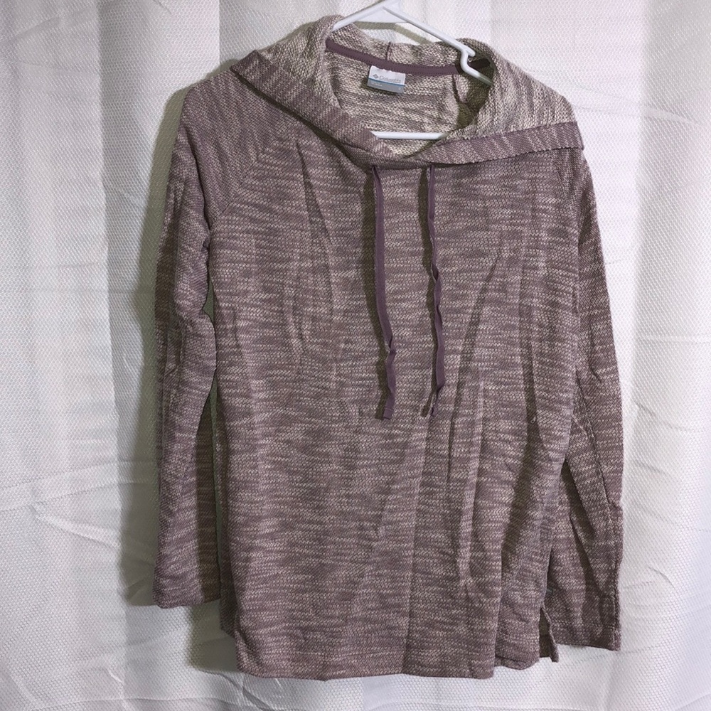 Columbia Hooded Pullover / Sweater Size small